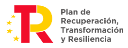Logotipo Plan de recuperación transformación y resilencia